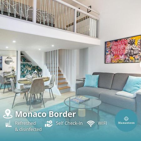 Frontiere Monaco - Appartement Belle Epoque - Al Beausoleil Dış mekan fotoğraf